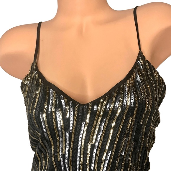 Eight Sixty Embellished Sequin Dress - Picture 4 of 12